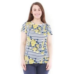 Lazy Jacks Women’s Printed T-Shirt – Poppy