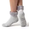 Heat Holders Womens's Queenstown Original Plain Lounge Socks - Grey