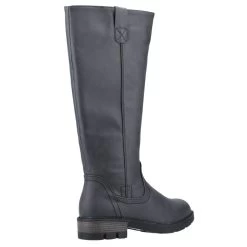 Divaz Women's Quinn Tall Boots - Black 9 Divaz Women's Quinn Tall Boots - Black -Fashion Lady quinn black