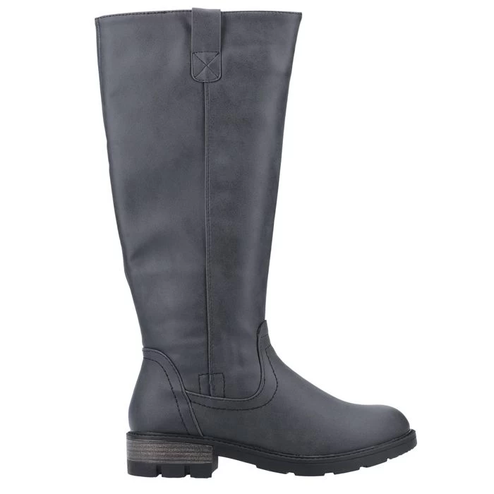 Divaz Women's Quinn Tall Boots - Black 3 Divaz Women's Quinn Tall Boots - Black - Image 3