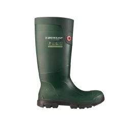 Dunlop Purofort Fieldpro Full Safety Wellington Boots - Green 10 Dunlop Purofort Fieldpro Full Safety Wellington Boots - Green -Fashion Lady r dunlop 4 1