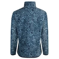 Weird Fish Women's Reena ¼ Zip Printed Fleece - Ensign Blue -Fashion Lady reena 14 zip prnted flce ensblu 1