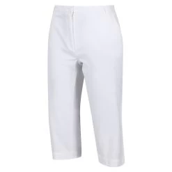 Regatta Women's Bayla Capri Trousers - White -Fashion Lady regatta byla capri white5