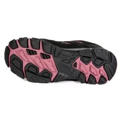 Regatta Women’s Holcombe IEP Low Walking Shoes - Black/Deco Rose -Fashion Lady regatta holcombeblkdecrose4