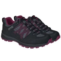 Regatta Women's Samaris II Low Walking Boots – Black/Purple 17 Regatta Women's Samaris II Low Walking Boots – Black/Purple -Fashion Lady regatta samaris ii black purple1 1
