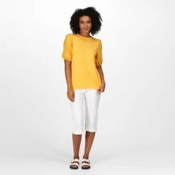 Regatta Women's Bayla Capri Trousers - White -Fashion Lady regatta women s bayla capri trousers white 3