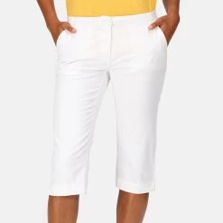Regatta Women's Bayla Capri Trousers - White -Fashion Lady regatta women s bayla capri trousers white 4 1
