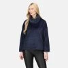 Regatta Women's Bekkah Fluffy Fleece – Navy Plait