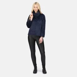 Regatta Women's Bekkah Fluffy Fleece – Navy Plait 9 Regatta Women's Bekkah Fluffy Fleece – Navy Plait -Fashion Lady regatta women s bekkah fluffy fleece navy plait 3