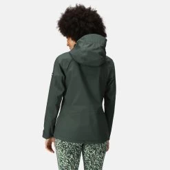 Regatta Women's Birchdale Waterproof Jacket - Darkest Spruce -Fashion Lady regatta women s birchdale waterproof jacket darkest spruce 2
