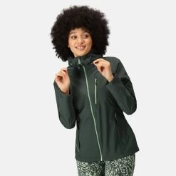 Regatta Women's Birchdale Waterproof Jacket - Darkest Spruce -Fashion Lady regatta women s birchdale waterproof jacket darkest spruce 6 1