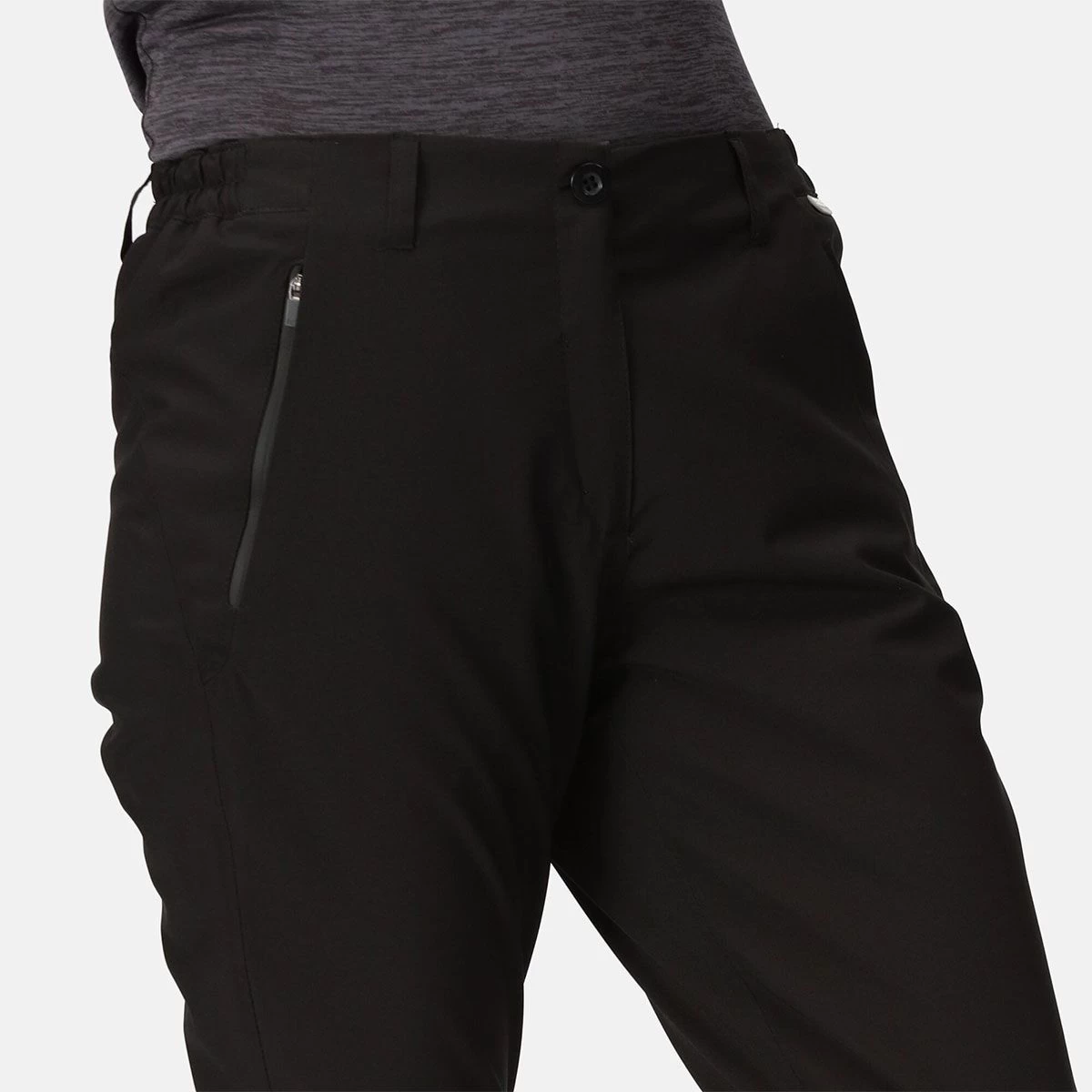 Regatta Women's Dayhike IV Waterproof Trousers - Black 2 Regatta Women's Dayhike IV Waterproof Trousers - Black - Image 2
