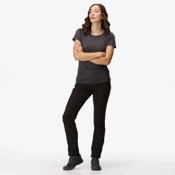 Regatta Women's Fenton Trousers - Black -Fashion Lady regatta women s fenton trousers black 3