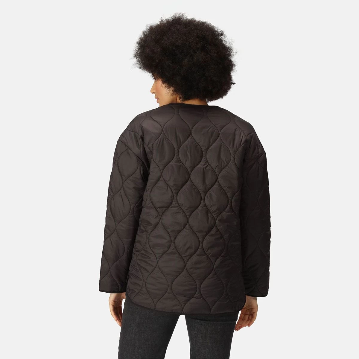 Regatta Women's Harletta Quilted Jacket - Black 7 Regatta Women's Harletta Quilted Jacket - Black - Image 7