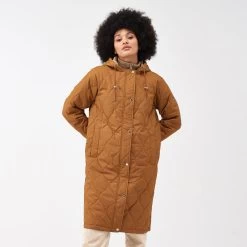 Regatta Women's Jaycee Long Quilted Coat - Rubber/Barleycorn 12 Regatta Women's Jaycee Long Quilted Coat - Rubber/Barleycorn -Fashion Lady regatta women s jaycee long quilted coat rubberbarleycorn 884413 c 10