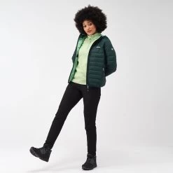 Regatta Women's Marizion Quilted Jacket - Darkest Spruce/Quiet Green -Fashion Lady regatta women s marizion quilted jacket darkest spruce quiet green 3