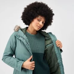 Regatta Women's Myla II Waterproof Insulated Jacket – Dark Forest Green -Fashion Lady regatta women s myla ii waterproof insulated jacket dark forest green 4