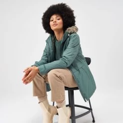 Regatta Women's Myla II Waterproof Insulated Jacket – Dark Forest Green -Fashion Lady regatta women s myla ii waterproof insulated jacket dark forest green 5