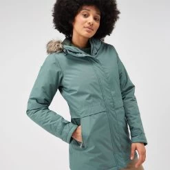 Regatta Women's Myla II Waterproof Insulated Jacket – Dark Forest Green -Fashion Lady regatta women s myla ii waterproof insulated jacket dark forest green 8