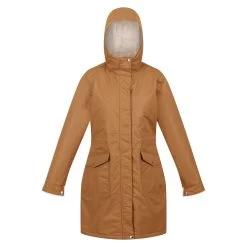 Regatta Women's Romine Waterproof Parka Jacket - Rubber/ Light Vanilla -Fashion Lady regatta women s romine waterproof parka jacket rubber light vanilla 9