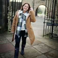 Regatta Women's Romine Waterproof Parka Jacket - Rubber/ Light Vanilla