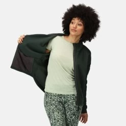 Regatta Women's Rossall Hooded Fleece - Darkest Spruce -Fashion Lady regatta women s rossall hooded fleece darkest spruce 5