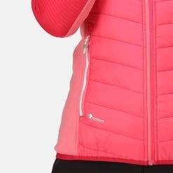 Regatta Women’s Anderson VI Hybrid Quilted Jacket – Tropical Pink/Rethink Pink -Fashion Lady regatta womens anderson vi hybrid quilted jacket tropical pinkrethink pink 2