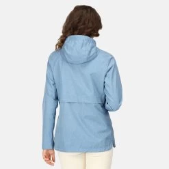Regatta Women’s Bayla Waterproof Jacket – Chambray -Fashion Lady regatta womens bayla waterproof jacket chambray 2