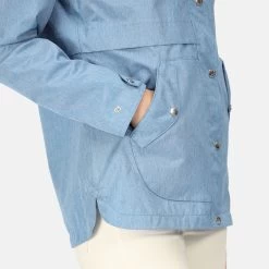 Regatta Women’s Bayla Waterproof Jacket – Chambray -Fashion Lady regatta womens bayla waterproof jacket chambray 4