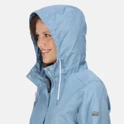 Regatta Women’s Bayla Waterproof Jacket – Chambray -Fashion Lady regatta womens bayla waterproof jacket chambray 6