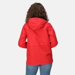 Regatta Women’s Bayla Waterproof Jacket – Miami Red -Fashion Lady regatta womens bayla waterproof jacket miami red 2