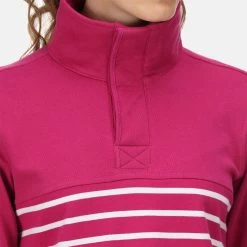 Regatta Women’s Camiola Lightweight Funnel Neck Sweatshirt – Fuchsia Stripe 13 Regatta Women’s Camiola Lightweight Funnel Neck Sweatshirt – Fuchsia Stripe -Fashion Lady regatta womens camiola lightweight funnel neck sweatshirt fuchsia stripe 1