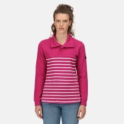 Regatta Women’s Camiola Lightweight Funnel Neck Sweatshirt – Fuchsia Stripe 19 Regatta Women’s Camiola Lightweight Funnel Neck Sweatshirt – Fuchsia Stripe -Fashion Lady regatta womens camiola lightweight funnel neck sweatshirt fuchsia stripe 3 1