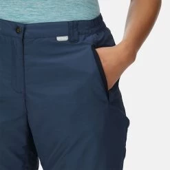 Regatta Women’s Chaska II Walking Shorts – Dark Denim -Fashion Lady regatta womens chaska ii walking shorts dark denim 2 1