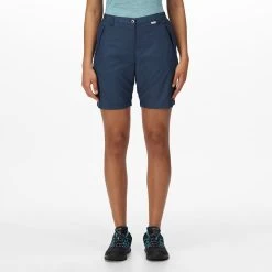 Regatta Women’s Chaska II Walking Shorts – Dark Denim -Fashion Lady regatta womens chaska ii walking shorts dark denim 4 1