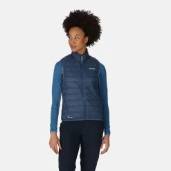 Regatta Women’s Hillpack Bodywarmer – Dark Denim -Fashion Lady regatta womens hillpack bodywarmer dark denim 1 1