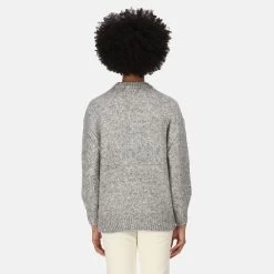 Regatta Women’s Kaylani Jumper – Storm Grey -Fashion Lady regatta womens kaylani jumper storm grey 1