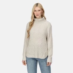 Regatta Women’s Kensley Jumper – Cyberspace Marl -Fashion Lady regatta womens kensley jumper cyberspace marl 3 1