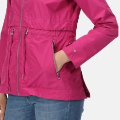 Regatta Women’s Nadira Waterproof Jacket – Fuchsia -Fashion Lady regatta womens nadira waterproof jacket fuchsia 3
