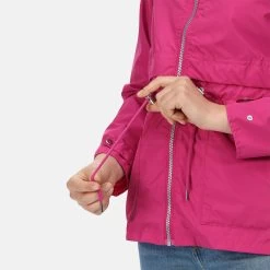 Regatta Women’s Nadira Waterproof Jacket – Fuchsia -Fashion Lady regatta womens nadira waterproof jacket fuchsia 5