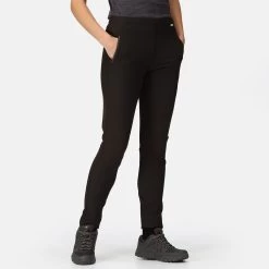 Regatta Women’s Pentre Stretch Walking Trousers – Short, Black -Fashion Lady regatta womens pentre stretch walking trousers short black 1