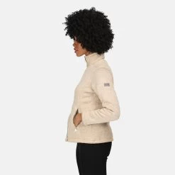 Regatta Women’s Razia II Full Zip Fleece – Light Vanilla -Fashion Lady regatta womens razia ii full zip fleece light vanilla 4