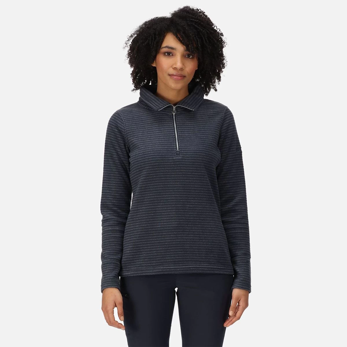 Regatta Women’s Solenne Half Zip Fleece – Navy/Silver 1 Regatta Women’s Solenne Half Zip Fleece – Navy/Silver