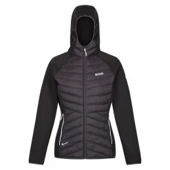 Regatta Women's Anderson VII Hybrid Quilted Jacket - Black -Fashion Lady regatta women s anderson vii hybrid quilted jacket black 8