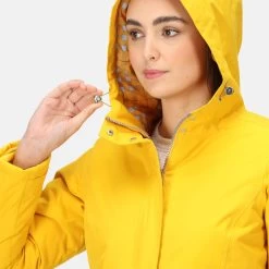 Regatta Women's Brigida Waterproof Hooded Jacket – Sunset -Fashion Lady regatta women s brigida waterproof hooded jacket sunset 8