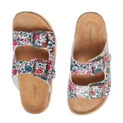 Joules Women's Reina Twin Strap Sandals - White Ditsy 13 Joules Women's Reina Twin Strap Sandals - White Ditsy -Fashion Lady reina white floral ditsy 6