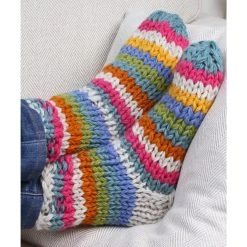 Pachamama Riobamba Sofa Socks - Oatmeal -Fashion Lady riobamba oat