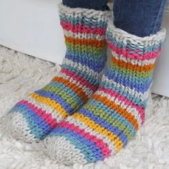 Pachamama Riobamba Sofa Socks - Oatmeal -Fashion Lady riobamba oat3 1