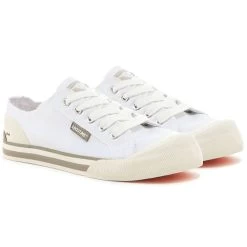 Rocket Dog Women's Jazzin 8A Canvas Trainers - White