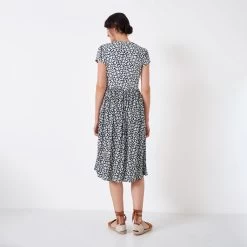 Crew Clothing Women's Rosa Jersey Tea Dress - Navy/White 9 Crew Clothing Women's Rosa Jersey Tea Dress - Navy/White -Fashion Lady rosa jersey tea dress navywhite 3